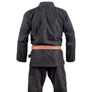 okami spirit v2 BJJ Gi-black